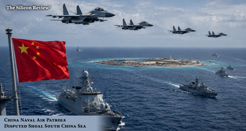 China Conducts Naval, Air Patrols Around Disputed Shoal in South China Sea